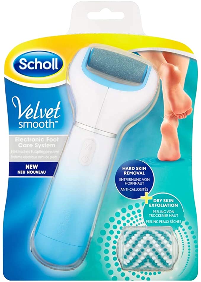 SCHOLL skin care velvet smooth express pedi electronic foot file